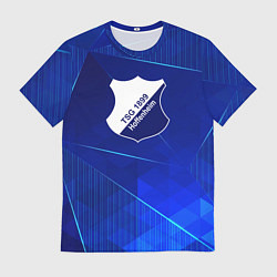 Футболка мужская Hoffenheim blue poly, цвет: 3D-принт
