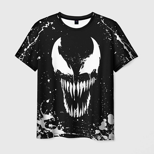 Мужская футболка Venom logo / 3D-принт – фото 1