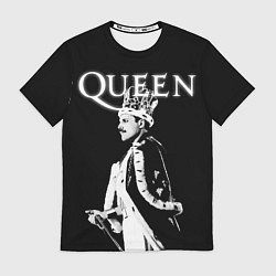 Футболка мужская Queen Freddie Mercury король, цвет: 3D-принт