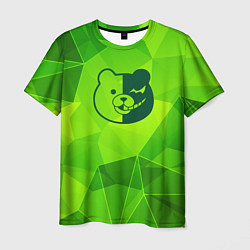 Футболка мужская Danganronpa green poly, цвет: 3D-принт
