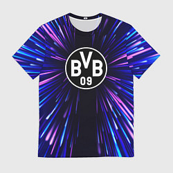 Футболка мужская Borussia neon energy, цвет: 3D-принт