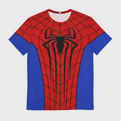 Футболка мужская Человек паук костюм, цвет: 3D-принт