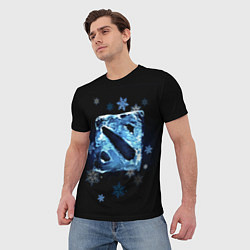 Футболка мужская Dota 2 - ice, цвет: 3D-принт — фото 2