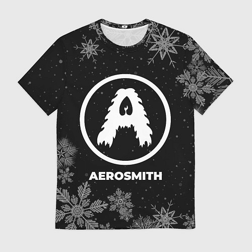 Мужская футболка Снежный Aerosmith / 3D-принт – фото 1