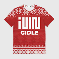 Футболка мужская Новогодний Gidle, цвет: 3D-принт