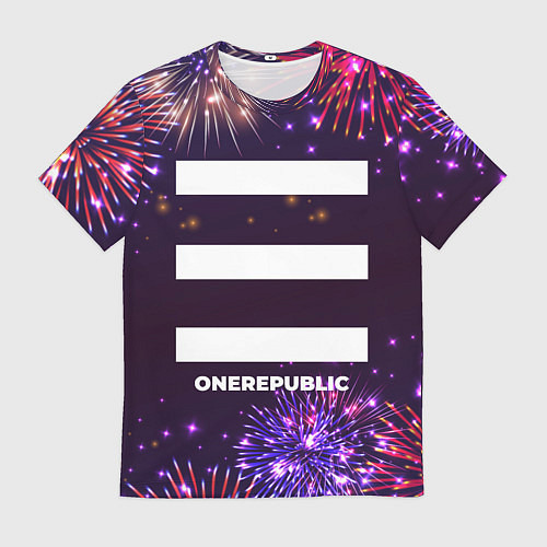 Мужская футболка Праздничный OneRepublic / 3D-принт – фото 1