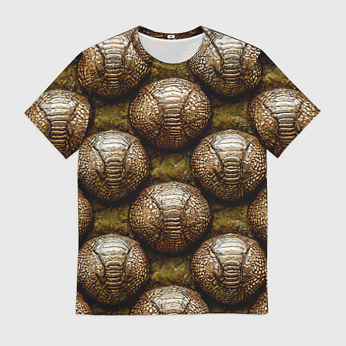 Мужская футболка Броненосцы / 3D-принт – фото 1