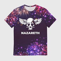 Футболка мужская Праздничный Nazareth, цвет: 3D-принт