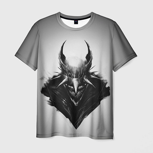 Мужская футболка Batman who laughs / 3D-принт – фото 1