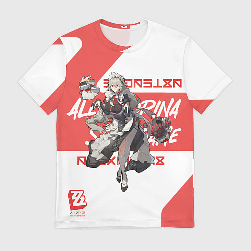 Мужская футболка Александрина Себастиан - ZZZ / 3D-принт – фото 1