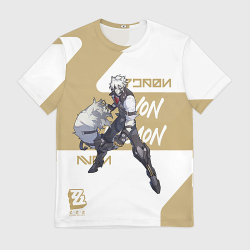 Мужская футболка Ликаон - ZZZ / 3D-принт – фото 1