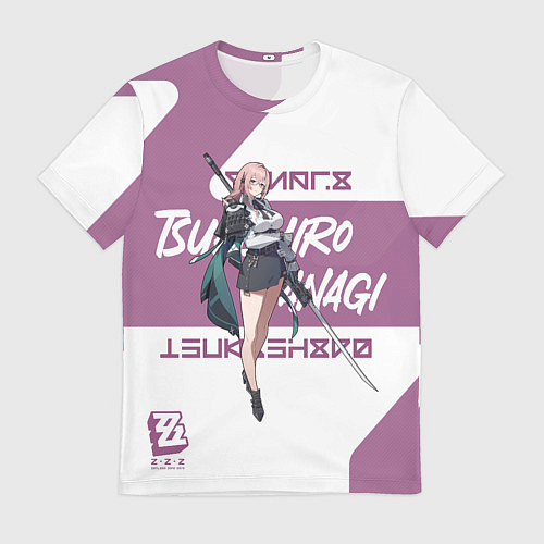 Мужская футболка Цукисиро Янаги - ZZZ / 3D-принт – фото 1