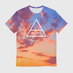 Футболка мужская 30 Seconds to Mars - музыкальная группа, цвет: 3D-принт