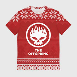 Футболка мужская Новогодний The Offspring, цвет: 3D-принт