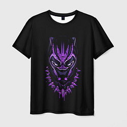 Футболка мужская Black Panther head, цвет: 3D-принт