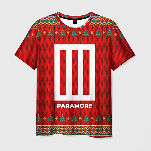 Мужская футболка Paramore new year / 3D-принт – фото 1