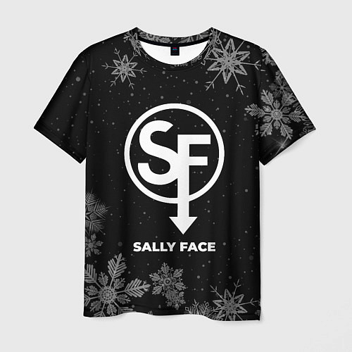 Мужская футболка Снежный Sally Face / 3D-принт – фото 1