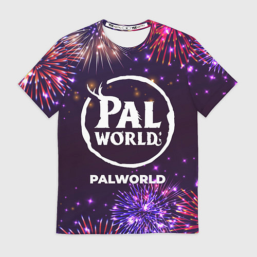 Мужская футболка Праздничный Palworld / 3D-принт – фото 1