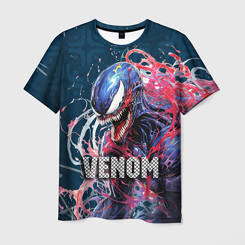 Мужская футболка Venom Marvel / 3D-принт – фото 1