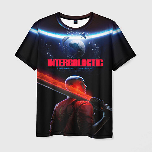 Мужская футболка Героиня Intergalactic the heretic prophet / 3D-принт – фото 1