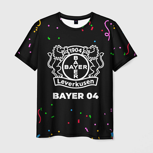 Мужская футболка Bayer 04 конфети / 3D-принт – фото 1