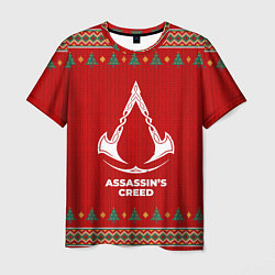 Футболка мужская Assassins Creed new year, цвет: 3D-принт