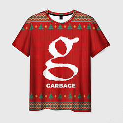 Футболка мужская Garbage new year, цвет: 3D-принт