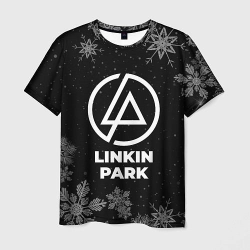 Мужская футболка Снежный Linkin Park / 3D-принт – фото 1