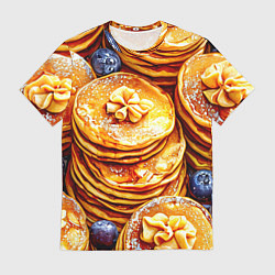 Мужская футболка Блинчики