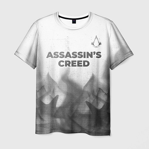 Мужская футболка Assassins Creed - white gradient посередине / 3D-принт – фото 1