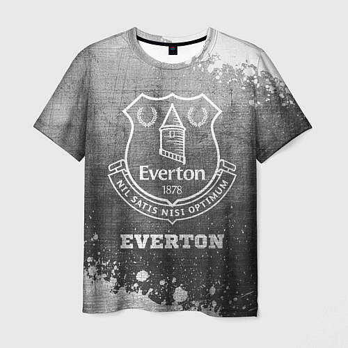 Мужская футболка Everton - grey gradient / 3D-принт – фото 1