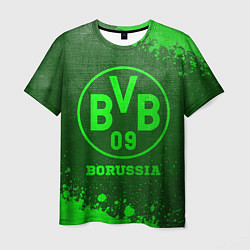 Футболка мужская Borussia - green gradient, цвет: 3D-принт