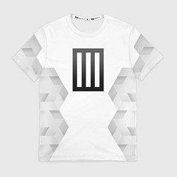 Футболка мужская Paramore white poly, цвет: 3D-принт