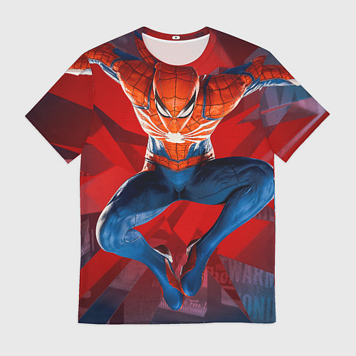 Мужская футболка Fly spiderman / 3D-принт – фото 1