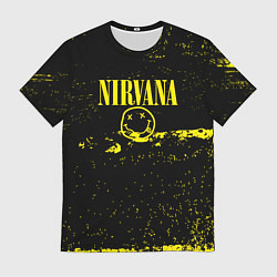 Футболка мужская Нирвана шум, цвет: 3D-принт