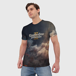 Футболка мужская Kingdom Come Deliverance 2 лого, цвет: 3D-принт — фото 2