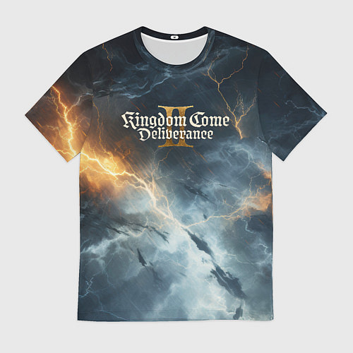 Мужская футболка Kingdom Come Deliverance 2 молнии / 3D-принт – фото 1