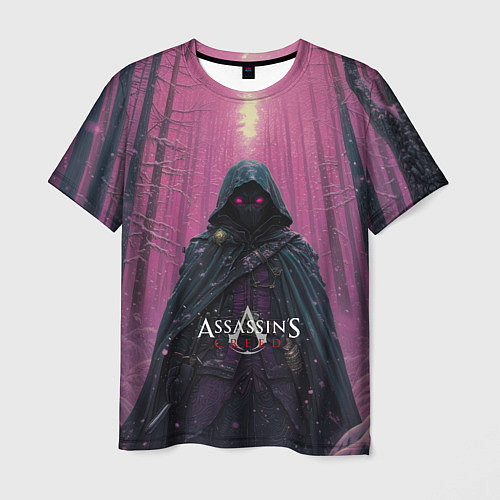 Мужская футболка Assassins Creed demon / 3D-принт – фото 1
