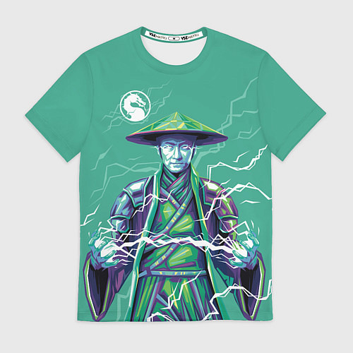 Мужская футболка Lord Raiden - Mortal Kombat / 3D-принт – фото 1