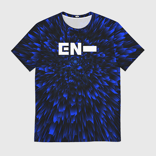 Мужская футболка Enhypen blue energy / 3D-принт – фото 1