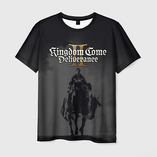 Мужская футболка Kingdom come deliverance 2 / 3D-принт – фото 1