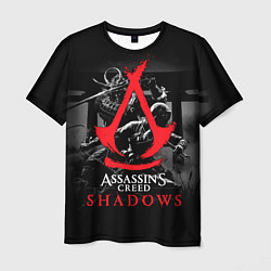 Футболка мужская Assassins Creed Shadows - samurai, цвет: 3D-принт