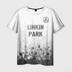 Футболка мужская Linkin Park 2024 - white gradient посередине, цвет: 3D-принт