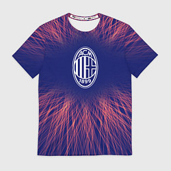Футболка мужская AC Milan red energy, цвет: 3D-принт