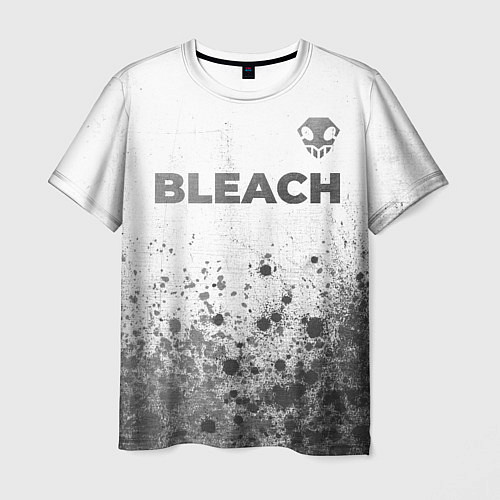 Мужская футболка Bleach - white gradient посередине / 3D-принт – фото 1