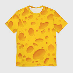 Мужская футболка Сыр