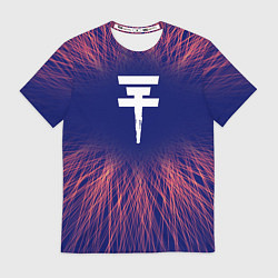 Футболка мужская Tokio Hotel red energy, цвет: 3D-принт
