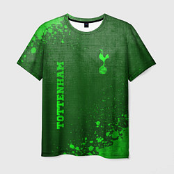 Футболка мужская Tottenham - green gradient вертикально, цвет: 3D-принт