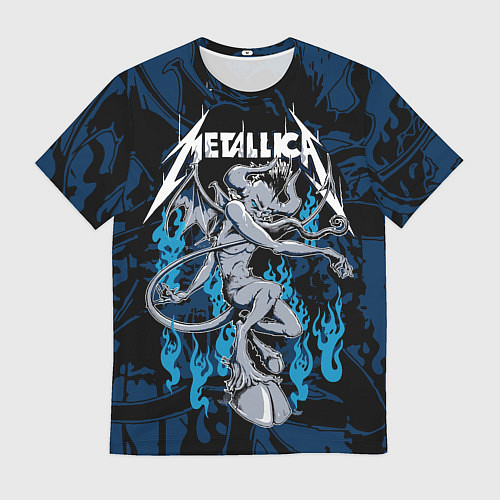 Мужская футболка Metallica - damn / 3D-принт – фото 1