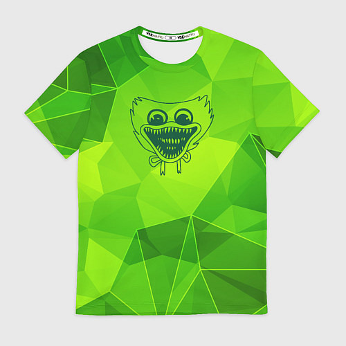 Мужская футболка Poppy Playtime green poly / 3D-принт – фото 1